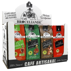 12 Café Brocéliande Moulu 250g | Milleproduits.com : bonbons, chocolats, snacks en ligne à prix grossiste