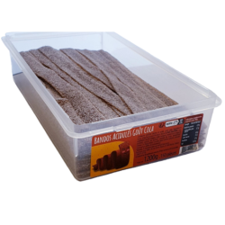 Bandos Cola Acidulé x 150 rubans | Milleproduits : bonbons, chocolats, snacks en ligne à prix grossiste