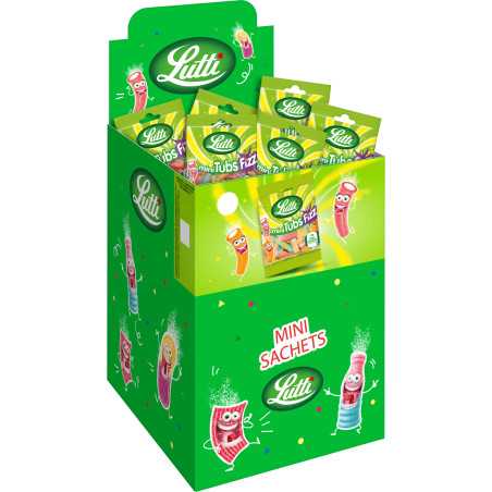 30 Mini Lutti Tubs Fizz 35g | Milleproduits.com : bonbons, chocolats, snacks en ligne à prix grossiste 30 Mini Lutti Tubs Fizz 35g | Milleproduits.com : bonbons, chocolats, snacks en ligne à prix grossiste