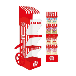 Présentoir Pop Corn Frit Ravich - vide | Milleproduits.com : bonbons, chocolats, snacks à prix grossiste