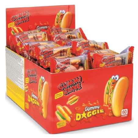 60 Gummy Doggie 7g | Milleproduits.com : bonbons, chocolats, snacks en ligne à prix grossiste