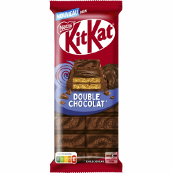 15 Tablettes Kit Kat Double Chocolat 99g | Milleproduits.com : bonbons, chocolats, snacks en ligne à prix grossiste