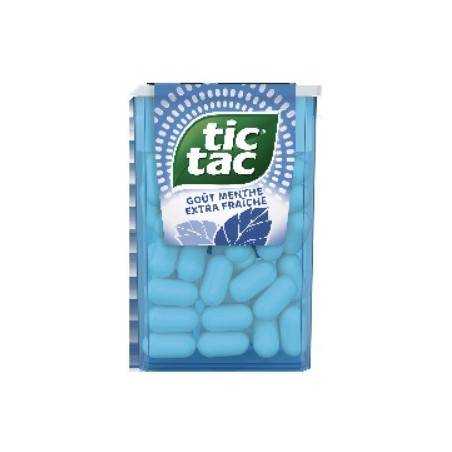 24 Etuis Tic Tac Menthe Extra Fraiche | Tic Tac | Milleproduits.com