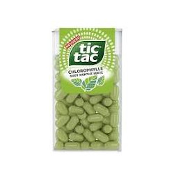 24 Etuis Tic Tac Chlorophylle Menthe Verte | Tic Tac | Milleproduits.com