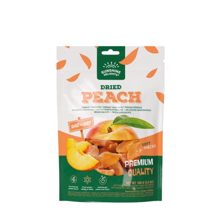 14 Pêches séchées 100g | Milleproduits.com : bonbons, snacks, chocolats en ligne à prix grossiste 14 Pêches séchées 100g | Milleproduits.com : bonbons, snacks, chocolats en ligne à prix grossiste