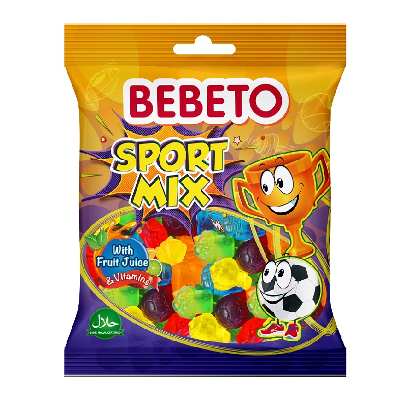 12 sachets Bebeto Sport Mix 80g | Milleproduits.com : bonbons, chocolats, sancks en ligne à prix grossiste 12 sachets Bebeto Sport Mix 80g | Milleproduits.com : bonbons, chocolats, sancks en ligne à prix grossiste