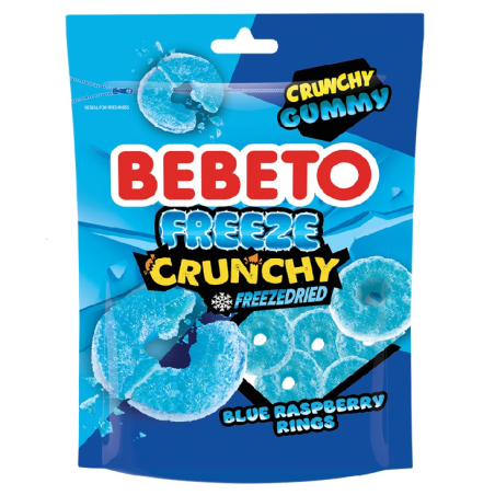Freeze Rapsberry Rings 80g | Milleproduits.com : bonbons, chocolats, snacks en ligne à prix grossiste