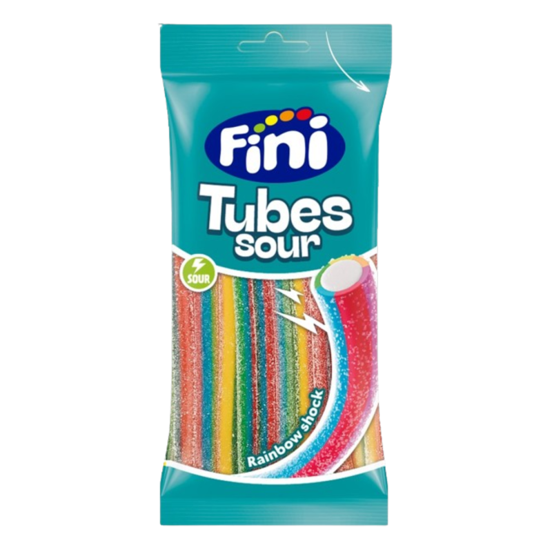 12 sachets Fini Batons 6 couleurs Fizz 80g | Milleproduits.com : bonbons, chocolats, snacks en ligne à prix grossiste.