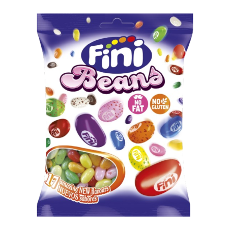 12 sachets Fini Haricots Beans 85g | Milleproduits.com : bonbons, chocolats, snacks en ligne à prix grossiste.