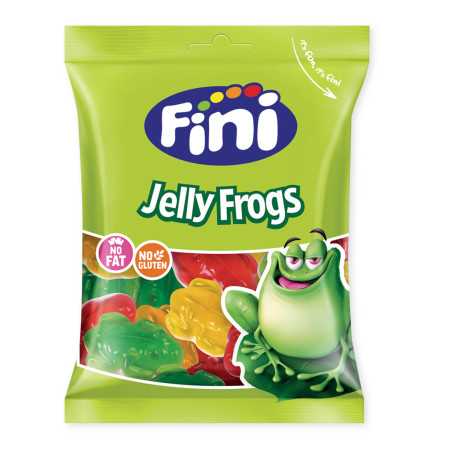 12 sachets Fini Grenouilles Lisses 90g | Milleproduits.com : bonbons, chocolats, snacks en ligne à prix grossiste