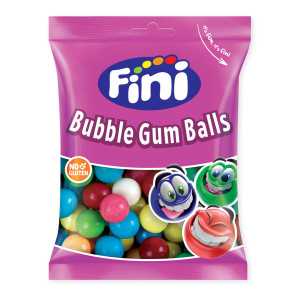 12 Sachets Bubble Gum Fini Billes Halal | Milleproduits.com : bonbons, chocolats, snacks en ligne à prix grossiste