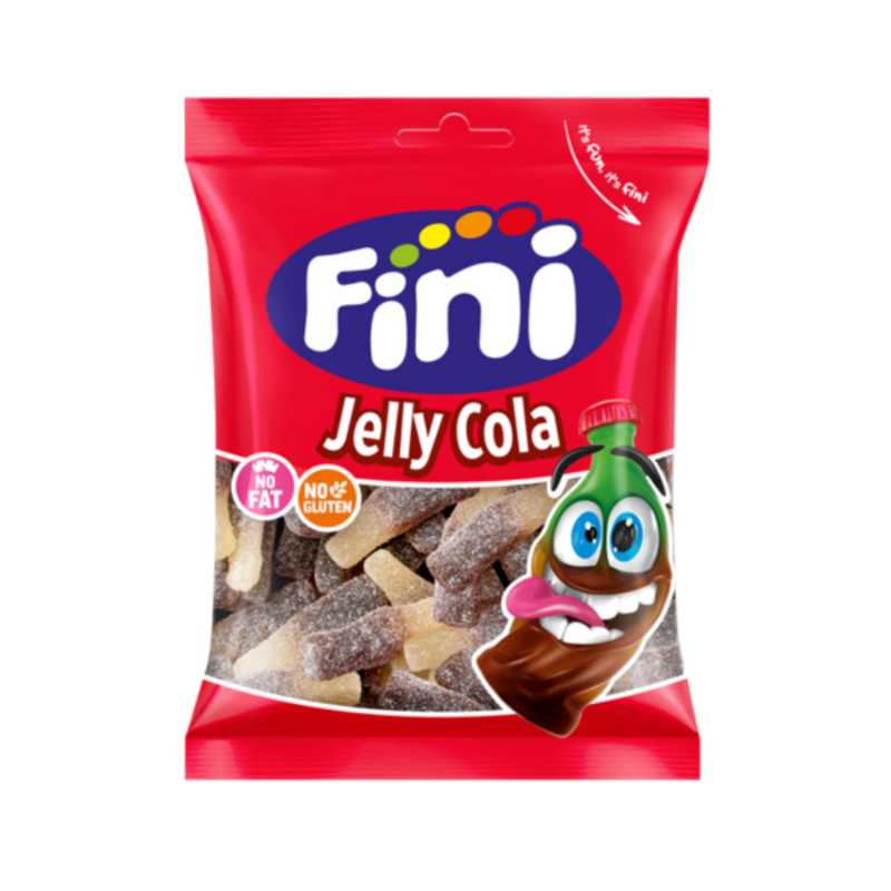 12 Sachets Fini Bouteilles Cola Acidulées Halal 90g | Milleproduits.com : vos bonbons et chocolats préférés à prix grossiste !
