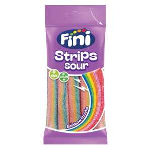 12 sachets Fini Ceintures Multifruits Fizz 90g | Milleproduits.com : bonbons, chocolats, snacks en ligne à prix grossiste.