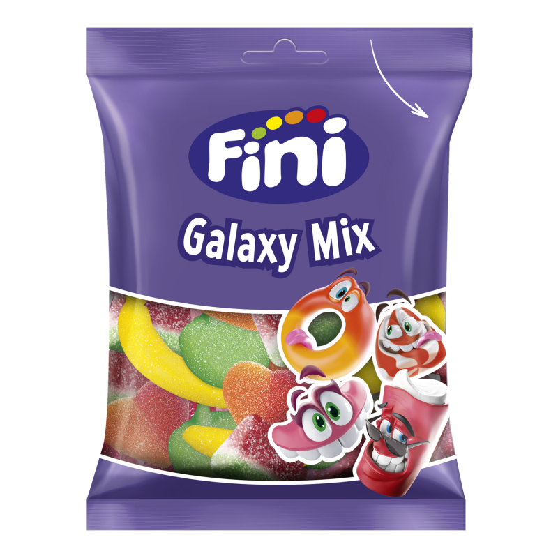 12 Sachets Fini Galaxy Mix 90g | Milleproduits.com : bonbons, chocolats, snacks en ligne à prix grossiste.