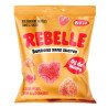 12 Sachets Rebelle Coeur de Pêche 50g | Milleproduits.com : bonbons, chocolats, snacks en ligne à prix grossiste