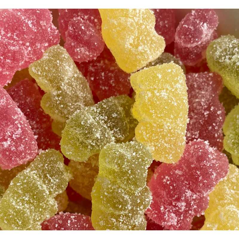 12 Sachets Rebelle Oursons Acides 50g | Milleproduits.com : bonbons, chocolats, snacks en ligne à prix grossiste