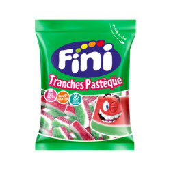 12 Sachets Fini Tranches Pastèques Halal 90g | Milleproduits.com : vos bonbons et chocolats préférés à prix grossiste