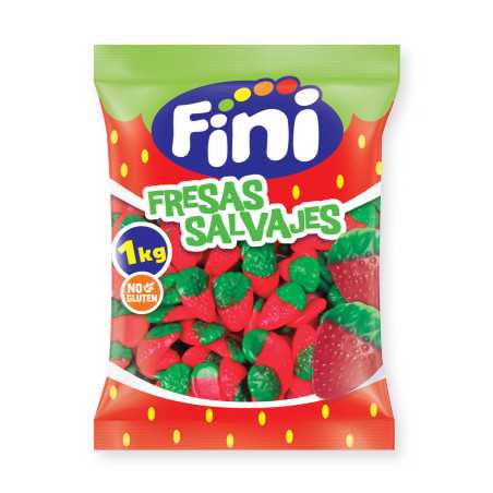 1KG Bonbons Fini Fraises Sauvages Lisses | Milleproduits.com : bonbons, chocolats, snacks en ligne à prix grossiste