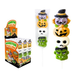 24 Brochettes Monster Mallow | Milleproduits.com : bonbons, chocolats, snacks en ligne à prix grossiste