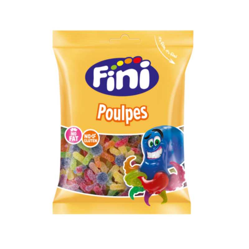 12 Sachets Fini Poulpes Halal 90g | Milleproduits.com : vos bonbons et chocolats préférés à prix grossiste !