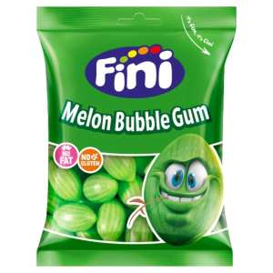 12 Sachets Fini Melon Bubble Gum 90g | Milleproduits.com : bonbons, chocolats, snacks en ligne à prix grossiste