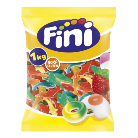 1KG Bonbons Fini Requins Lisses | Milleproduits.com : bonbons, chocolats, snacks en ligne à prix grossiste