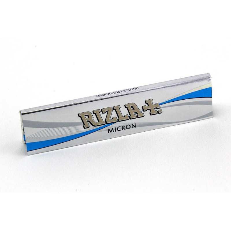 50 Cahiers Micron Rizla+ Slim | Milleproduits.com : bonbons, snacks, articles fumeurs en ligne à prix grossiste