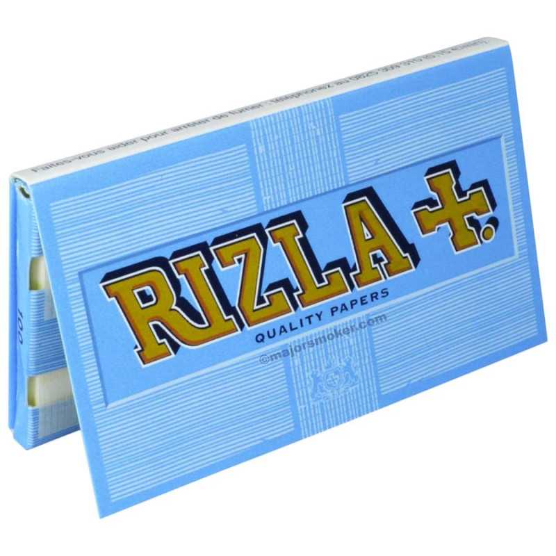 25 Cahiers Rizla+ Bleu | Milleproduits.com : bonbons, snacks, articles fumeurs à prix grossiste