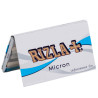 25 Cahiers Micron Rizla+ Double | Milleproduits.com : bonbons, snacks, articles fumeurs à prix grossiste