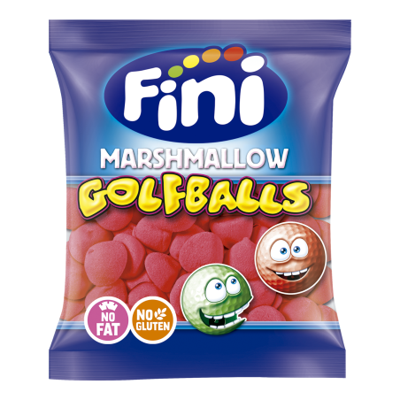 1KG Bonbons Balle de Golf Fraise Fini | Milleproduits.com : bonbons, chocolats, snacks en ligne à prix grossiste