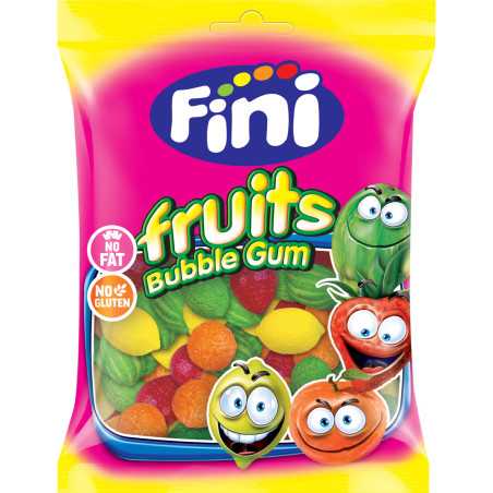 12 Sachets Fini Macédoine Bubble Gum 90g | Milleproduits.com : vos bonbons et chocolats préférés à prix grossiste !