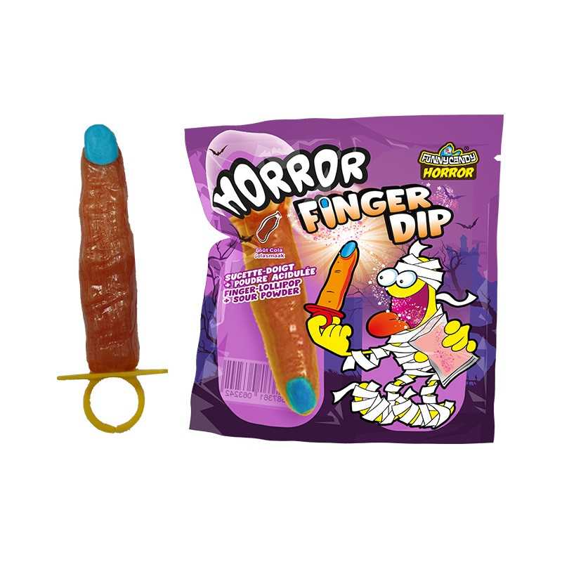 18 Horror Finger Dip | Milleproduits.com : bonbons, chocolats, snacks n ligne à prix grossiste
