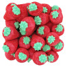 50 Fraises Décorées Guimauve 20g | Milleproduits.com : bonbons, chocolats, snacks en ligne à prix grossiste