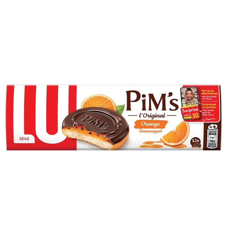 15 Pim's orange 150g | Milleproduits.com : bonbons, chocolats, snacks en ligne à prix grossiste