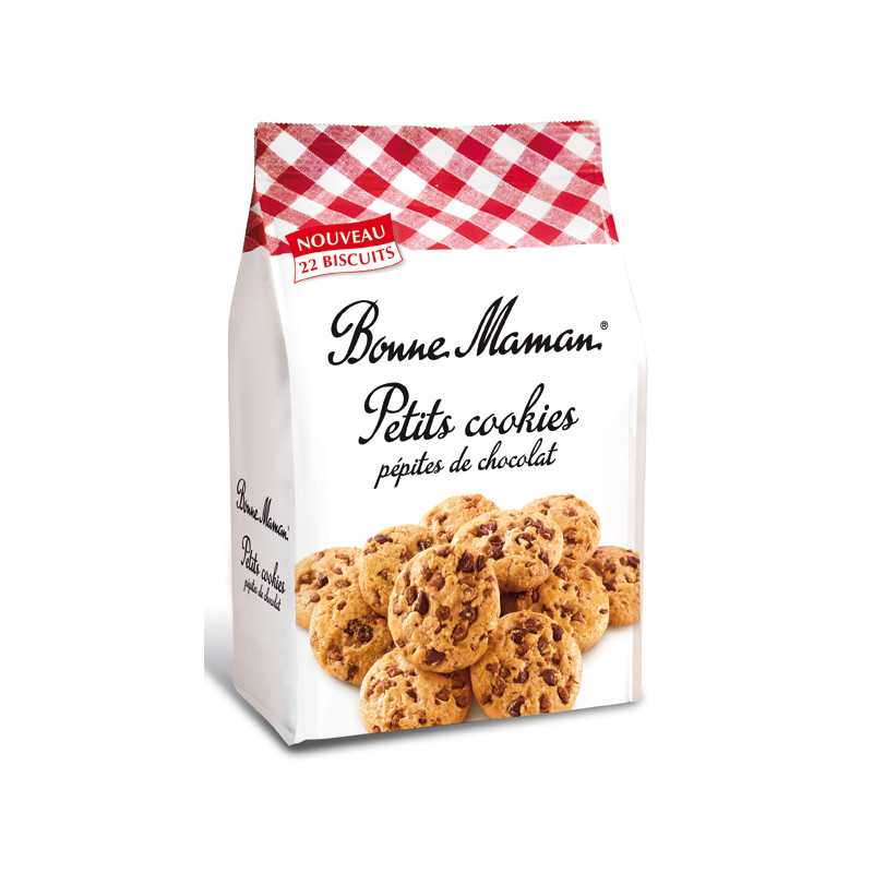 12 Petits Cookies Bonne Maman 250g | Milleproduits.com : bonsbons, chocolats, snacks en ligne à prix grossiste