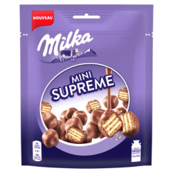 8 Munching Milka Mini Supreme 110g | Milleproduits.com : bonbons, chocolats, snacks en ligne à prix grossiste