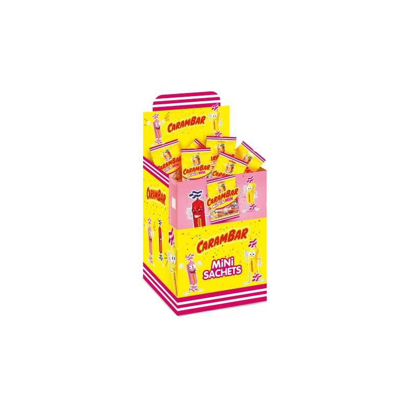 30 Mini Carambar Caramel 35g | Milleproduits.com : bonbons, chocolats, snacks en ligne à prix grossiste
