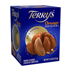 12 Terry's Ball Chocolat Orange et Lait 145g | Milleproduits.com : bonbons, chocolats, snacks en ligne à prix grossiste