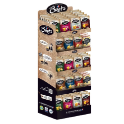 Présentoir Bret's + 8 Best Sellers | Milleproduits.com : bonbons, chocolats, snacks en ligne à prix grossiste.