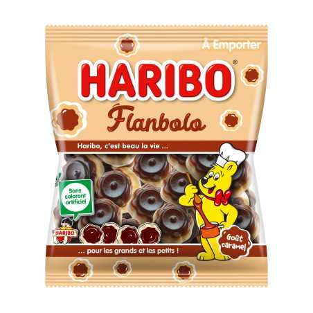 Sachet Bonbons Haribo Flanbolo 120G | Milleproduits.com : bonbons, chocolats, snacks en ligne à prix grossiste