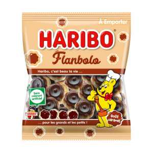 Sachet Bonbons Haribo Flanbolo 120G | Milleproduits.com : bonbons, chocolats, snacks en ligne à prix grossiste