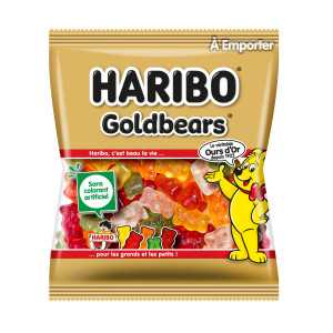 30 Sachets Bonbons Haribo Ours d'Or 120G | Milleproduits.com : bonbons, chocolats, snacks en ligne à prix grossiste