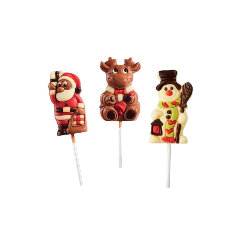 36 Sucettes Chocolat 35G | Milleproduits.com : bobons, chocolats, snacks en ligne à prix grossiste