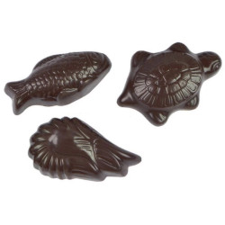 1Kg Friture Pleine Chocolat noir Pralibel | Milleproduits.com : bonbons, chocolats, snacks en ligne à prix grossiste