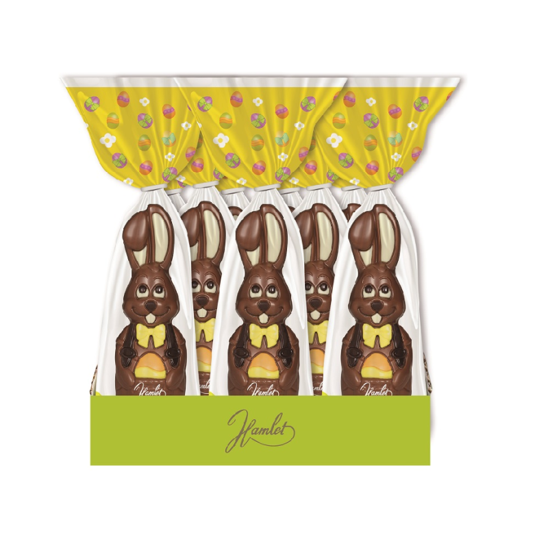 18 Moulages Lapin 125g 19,5cm | Milleproduits.com : bonbons, chocolats, snacks en ligne à prix grossiste