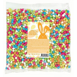1Kg Oeufs de Pâques Dragéifies Colorés | Milleproduits.com : bonbons, chocolats, snacks en ligne à prix grossiste