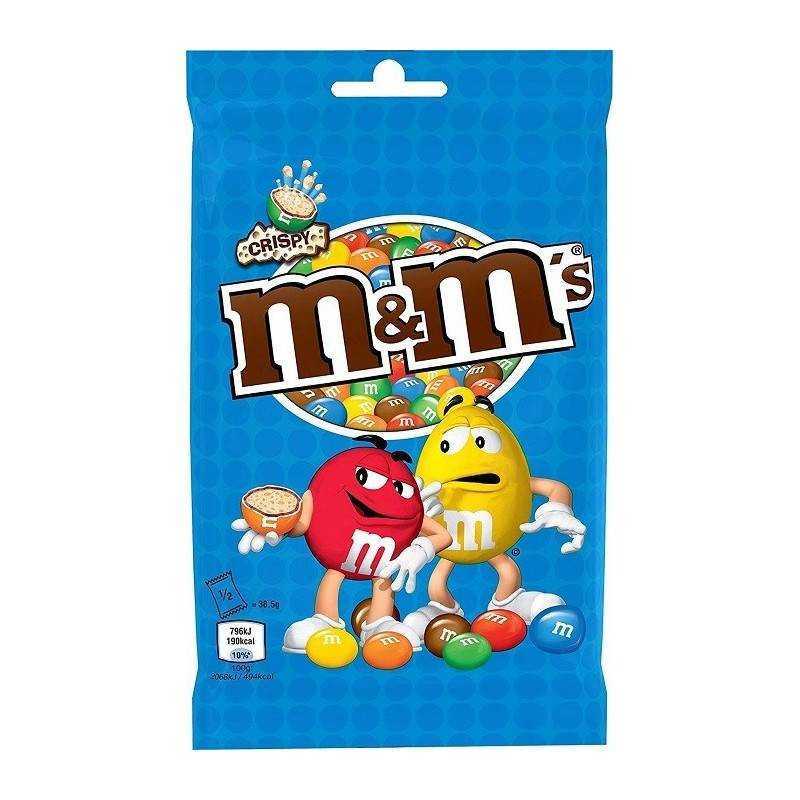 Pack 2 M&M's 80G + 1 paire de chaussettes | Milleproduits.com : bonbons, chocolats, snacks en ligne à prix grossiste