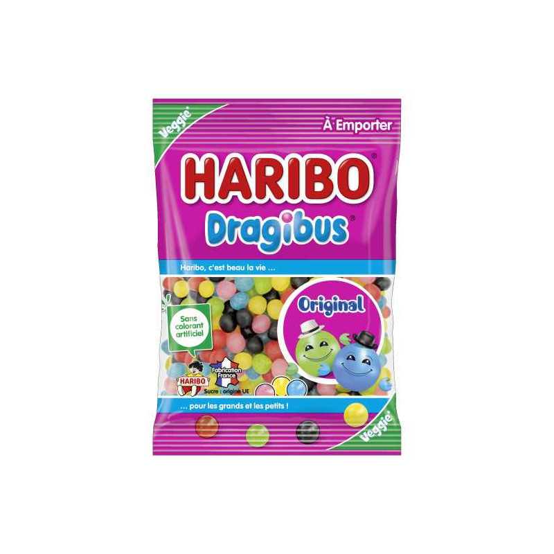 Pack 5 Haribo 120G + 1 Bonbonnière Haribo | Milleproduits.com : bonbons, chocolats, snacks en ligne à prix grossiste