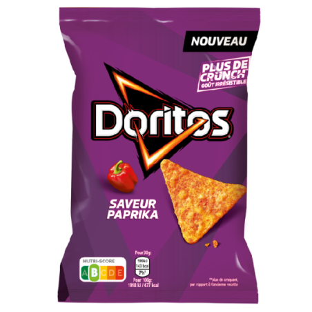 Pack 5 Doritos Aromatisées | Milleproduits.com : bonbons, chocolats, snacks en ligne à prix grossiste