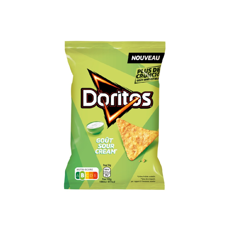 Pack 5 Doritos Aromatisées | Milleproduits.com : bonbons, chocolats, snacks en ligne à prix grossiste